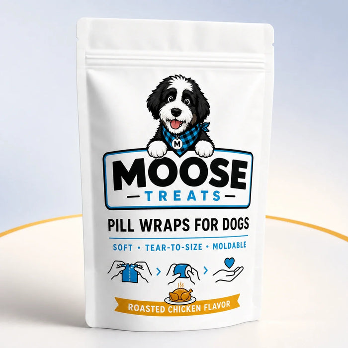 Moose Pill Wraps Roasted Chicken pouch